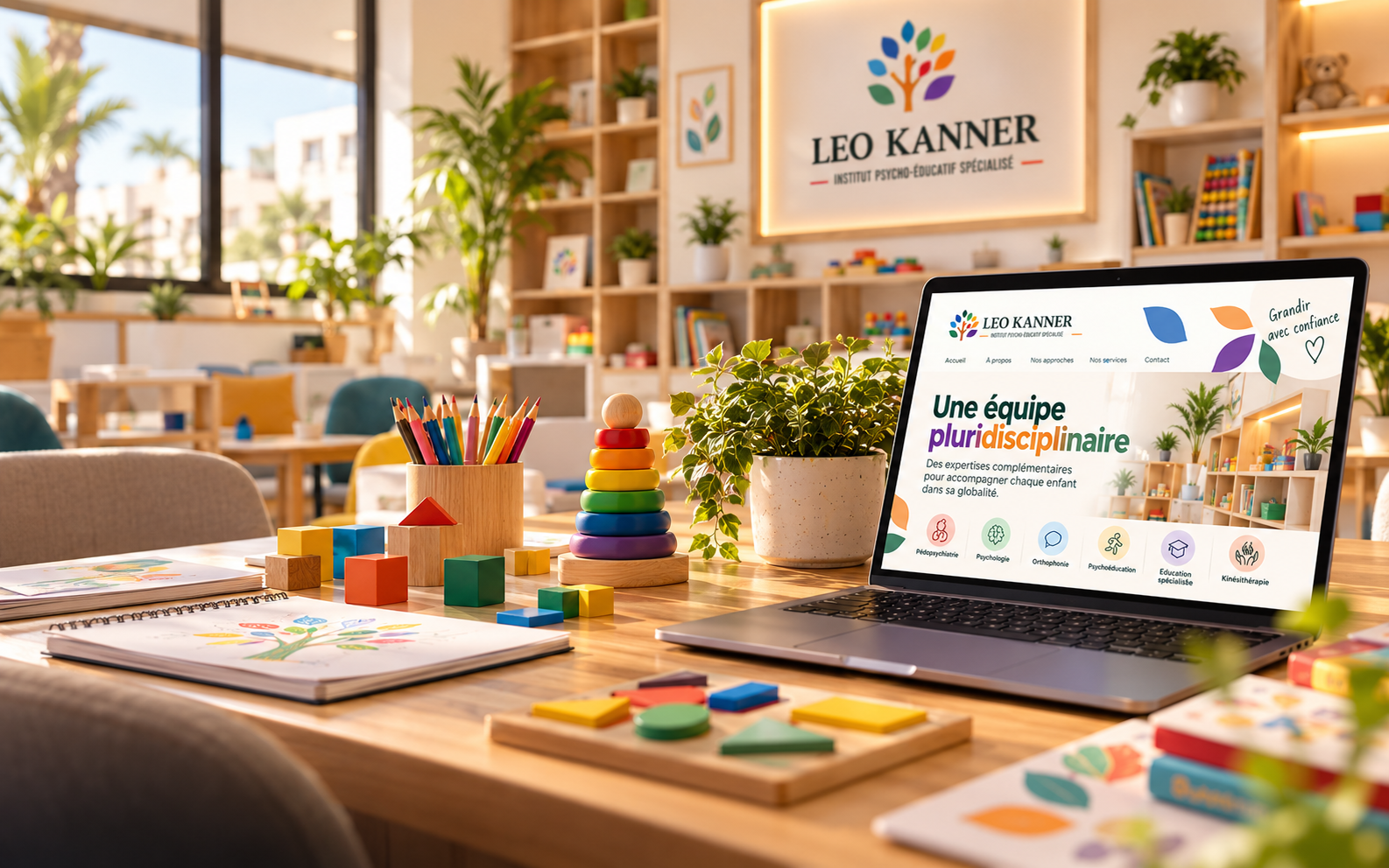 Portfolio visual for Centre Leo Kanner